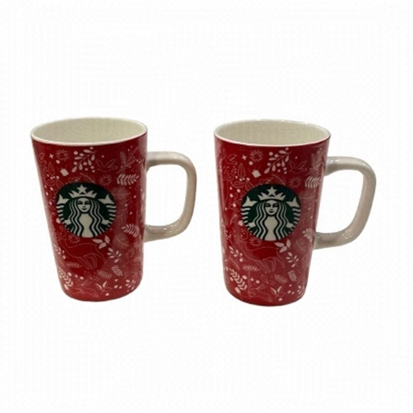 Brand New Starbucks Holiday Mugs - Set of 2. (FreeWith any 100$ purchase) - Picture 1 of 5